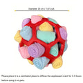 Pet Snuffle Ball Interactive Treat Dispensing Toy Nose Work Training Puzzle for Dogs Stress Relief Boredom Machine Washable