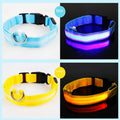 LED Glowing Dog Collar Adjustable Flashing Rechargea Luminous Collar Night Anti-Lost Dog Light HarnessFor Small Dog Pet Products