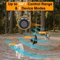 PATPET U13 Portable Ultrasonic Anti Barking Device Dog Solar Charging Dog Pet Training High Frequency Flash Rechargeable Home