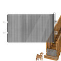 Indoor Retractable Staircase Door Sill Without Drilling Anti Cat Running Jumping Pet Fence Baffle For Doorways Corridors Stairs