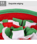 Dog Toys Sniffing Pad Slow Food Box Training Sniff Mat Dogs Release Stress Training Carpet Puppy Interactive Pet Christmas Gift