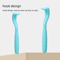 Pet Tick Remover Tool Set Tick Tweezer Flea Remover Hook Portable Mite Flea Extractor Clamp Safe Grooming Accessories for Pets