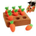 Dog Puppy Snuffle Mat Funny Enrichment Interactive Pet Carrot Puzzle Toy Dog Activity Mat for Boredom Relief Foraging Training