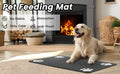 Absorbent Pet Feeding Mat, Waterproof Placemat for Dog & Cat Food & Water Bowls, Quick-Dry Rubber Backing, Non-Slip Pet Mat