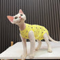 Pet clothes Sphinx hairless cat Devon clothes stretch off off four legs clothes thin warm