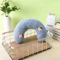 U Shape Pet Plush Pillow Soft Sleep Companion Cushion Calming Toy Universal For Dog Cat Warm Comfortable Pet Sleeping Supplies