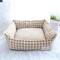 Bed For Dog Cats Puppy House Kennel For Indoor Dogs Small Medium Cat Pet Sofa Sleeping Bed Furniture Pet Supplies Accessories