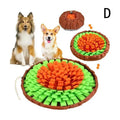 【E】Pet Snuffle Mat For Dogs, Interactive Feed Game For Boredom, Encourages Natural Foraging Skills For Cats Dogs Bowl Travel Use