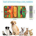 Garden Style Pet Dog Toy Sniffing Pad Anti Choking and Slow Eating Energy Consuming Interactive Pad Training Sniffing Pad  Model