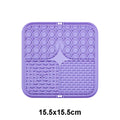 Pet Lick Silicone Mat Dogs Pet Slow Food Plate for Dog Bathing Distraction Silicone Dog Sucker Food Training Dog Feeder Supplies