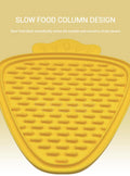 Pet Licking Mat with Suction Cup Slow Feeder Food-Grade Silicone Dog Treat Mat for Anxiety Relief Slow Eating Choking Prevention