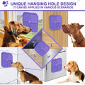 Pet Licking Mat with Suction Cup Slow Feeder Food-Grade Silicone Dog Treat Mat for Anxiety Relief Slow Eating Choking Prevention