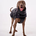 S-2XL Large Dog Winter Thick Down Coat High Collar Warm Windproof Adjustable Pet Clothes 2 Legged Padded Dog Jacket Vest