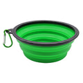 TPE dog bowl cat bowl wear-resistant and durable pet folding bowl travel outdoor drinking water feeding portable pet bowl