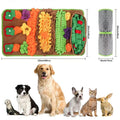 Pet Sniffing Mat Indoor Dog Walking Dog Cat Foraging Toy Dog Stress Relief Puzzle Treasure Hunt Game Slow Eating Mat
