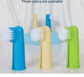 Dog Toothbrush Set Pet Toothbrush 3PCS Dog Teeth Cleaning Finger Dogs Toothbrushes Suit Oral Care Cat Tooth Brush Pet Supplies
