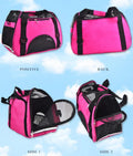 Cat Bags Portable Dog Carrier Bag Mesh Breathable Foldable Cats Carrier Bag Travel Breathable Transport Handbag
