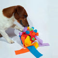 Pet Snuffle Ball Interactive Treat Dispensing Toy Nose Work Training Puzzle for Dogs Stress Relief Boredom Machine Washable