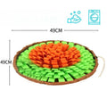 Interactive Dog Snuffle Mat - Washable Pet Sniffing Pad for Stress Relief - Slow Feeding Mat for Training & Foraging Skills