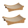 Cat Scratcher Bed, Gift, Grinding Claw Toy, Rest Wear Resistant, Wooden, Pet Furniture Playing Scratch Pad Cat Scratching Board