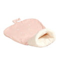 Cat Bed Pet Mattress Warm Soft Plush Pet Bed with Cover Round Cat Dog Sleeping Nest Cave for Small Dogs Kitten