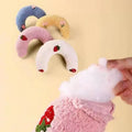 U Shape Pet Plush Pillow Soft Sleep Companion Cushion Calming Toy Universal For Dog Cat Warm Comfortable Pet Sleeping Supplies