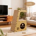 Vertical Corrugated Cardboard Cat Scratcher Durable Sofa Protector Cat Bed Scratch Pad Kitten Toy Cat Tower Cat Scratcher