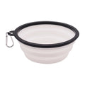 TPE dog bowl cat bowl wear-resistant and durable pet folding bowl travel outdoor drinking water feeding portable pet bowl