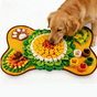 Pet Dog Snuffle Mat, Interactive Sniff Mat Feeding Mat for Dogs, Slow Feeder Dog Treat Mat for Stress Relief, Dog Birthday Gift