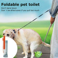 Long Handle Steel Dog Cat Pet Poop Scoop Garbage Grabber Dirt Picker Environmentally Friendly Clean Pet