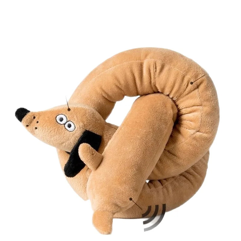 Interactive Snail Shaped Pet Toy for Dogs And Cats Odor Hiding Training Puzzle Fun Sniffing Mat Playful Exercise for Cats Dogs