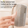Cat Corner Self Groomer Massage Brush Pet Hair Removal Comb Cat Scratcher Grooming Cleaning Tool For Cats