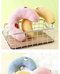 U Shape Pet Plush Pillow Soft Sleep Companion Cushion Calming Toy Universal For Dog Cat Warm Comfortable Pet Sleeping Supplies