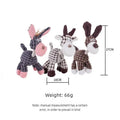 Soft Plush Dog Squeaky Toy Bite Resistant Molar Chew Doll Interactive Sound Pet Toy Puppy Anxiety Relief Boredom Relief Companio