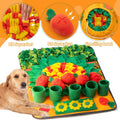 70x50cm Pulling Carrots Style Dog Exercise Snuffle Mat Ow Food Blanket Sniffing for Food Pet Interactive Plush Toys
