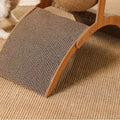 Cat Scratching Ball Wooden Cat Scratcher Natural Sisal Scratch Board Scratching Column  Wear-Resistant Paw Wood Scraper