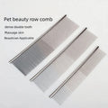 Stainless Steel Dog Comb for Long Hair Fur Removal 16/19cm Pet Grooming Brush Cat Shaggy Dog Dematting Comb