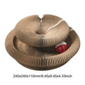 Foldable Cat Scratcher with Bell & Catnip Magic Organ Cat Scratching Board Accordion Toy Cats Grinding Claw Scratching Post Toys