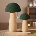 Mushroom Shape Cat Scratching Post with Hanging Ball, Sisal Rope Cat Scratcher Toy for Indoor Cats, Fun Play Center To Save