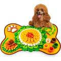 Pet Dog Snuffle Mat, Interactive Sniff Mat Feeding Mat for Dogs, Slow Feeder Dog Treat Mat for Stress Relief, Dog Birthday Gift