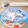 Summer Pet Inflatable Water-filled Mat Thickened And Durable Pet Breathable Water Mat To Cool Down Interactive Cat Pad Supplies