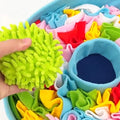 Snuffle Mat Dog Stress Relief Toys Cat Puzzle Pet Toys Feeding Sniff Mat Slow Eating Feeder