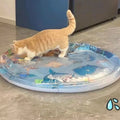 Summer Pet Inflatable Water-filled Mat Thickened And Durable Pet Breathable Water Mat To Cool Down Interactive Cat Pad Supplies