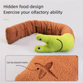 Pet Snail Shaped Foraging Mat Fun Sniffing Toy Food Hide Design Odor Control Puzzle Training Toy For Dog Cat