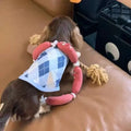 Cute Funny Sausage Dog Rope Toy Interactive Tug of War Toy for Small Medium Dogs,Cotton Teething Grinding,Boredom Relief Pet Toy