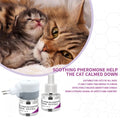 Pet Calming Diffuser with 2PCS Soothing Liquid 3 In1 Pet Pheromones Pet Relief Stress Anxiety Reduce Aggression Barking 48ml/Pc