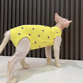 Pet clothes Sphinx hairless cat Devon clothes stretch off off four legs clothes thin warm