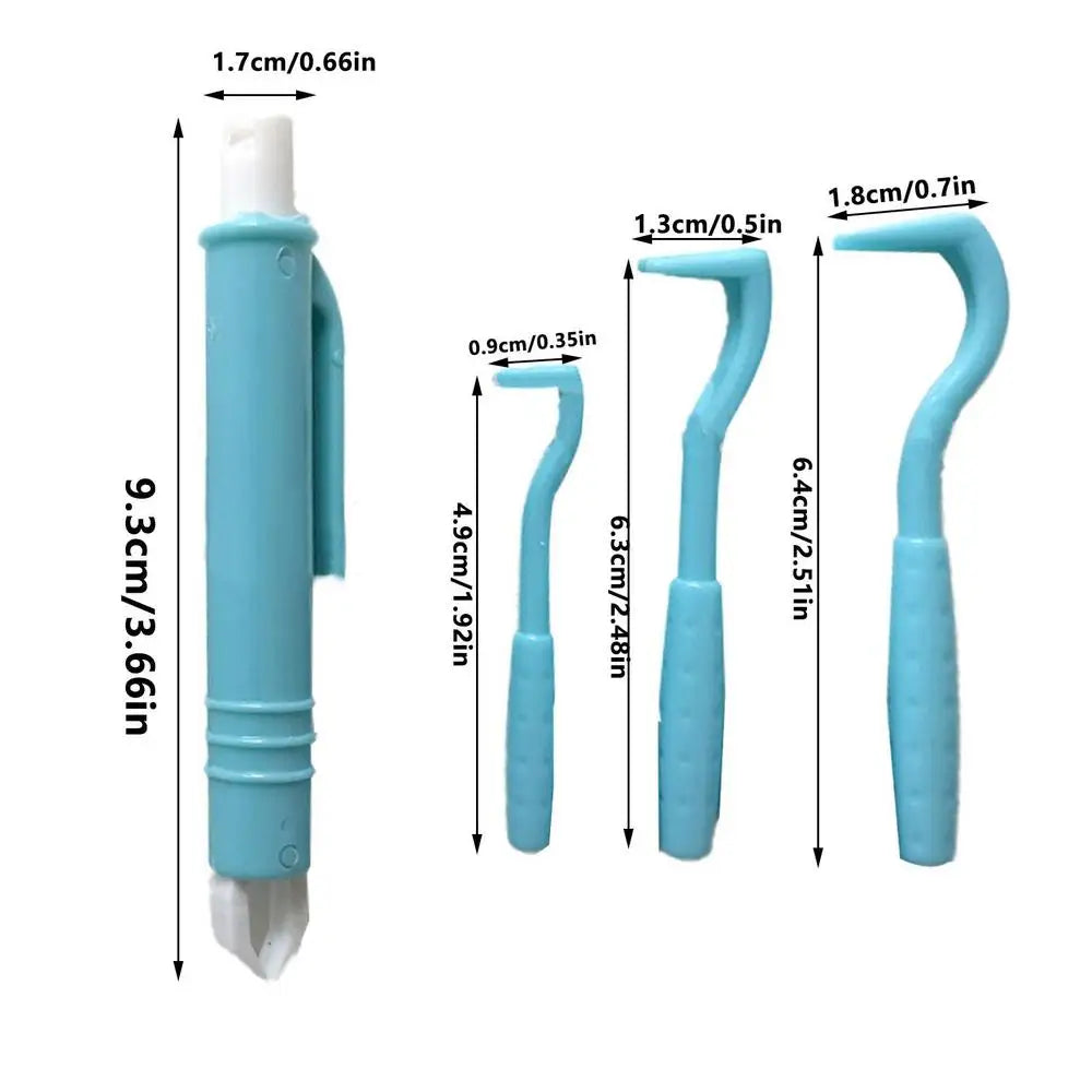 Flea Remover Hook Tick Removal Tweezer Ticks Pull Pet Cat Dog Accessaries Scratching Extractor Mite Tweezers Comb Louses Pliers
