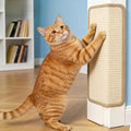 Durable Hemp Cat Scratcher-Magic Invisible Adhesive,No Mess,Sofa Safety Design,Multi-layer Exercise,Durable Sisal Hemp Material