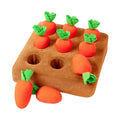 Dog Puppy Snuffle Mat Funny Enrichment Interactive Pet Carrot Puzzle Toy Dog Activity Mat for Boredom Relief Foraging Training